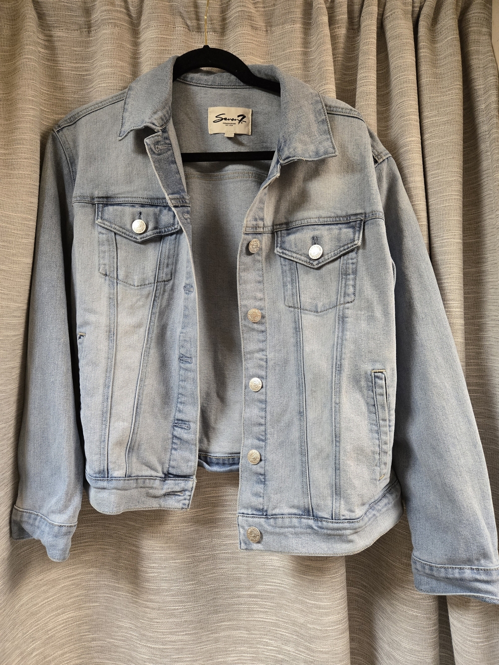 Seven7 Light Blue Women's Denim Jacket